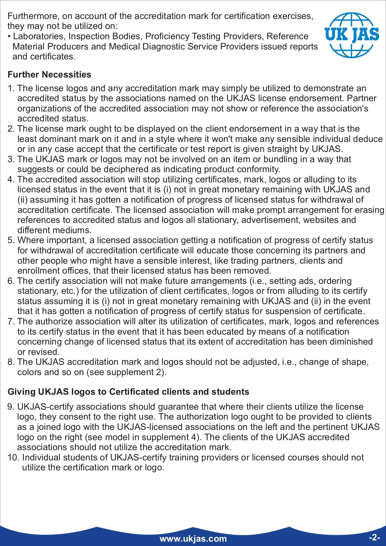 use of certification mark and logos compressed page 0002