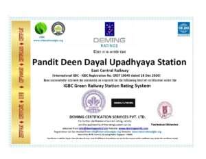 10049 dcs green rly station rating of ddu mugalsarai