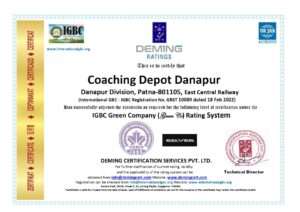 10089 dcs green company rating of coaching depot danapur