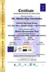 10108 dcs welder certificate menin elias fernandes atlantic maritime group mumbai page 0001 (1)