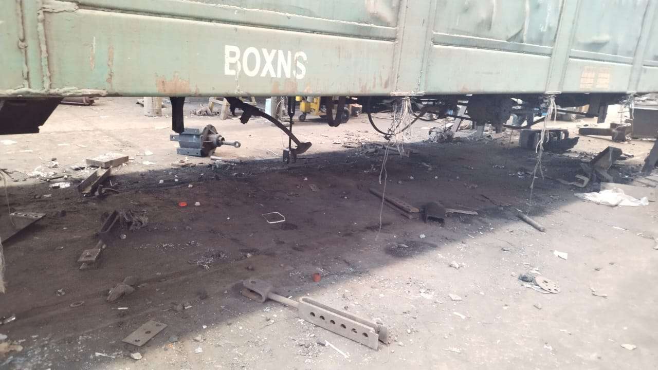 wagon repair workshop raipur south east 9