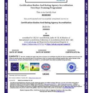 certification bodies and rating agency accreditation