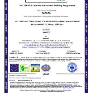 iso 19650 2 accreditation for building information modeling programme technical services