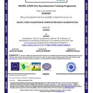 iso/iec 17029 validation & verification body accreditation