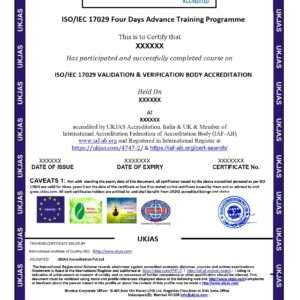 iso/iec 17029 validation & verification body accreditation