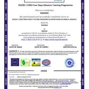iso/iec 17043 proficiency testing provider accreditation technical services