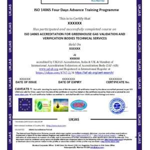 iso 14065 accreditation for greenhouse gas validation and verification bodies technical services