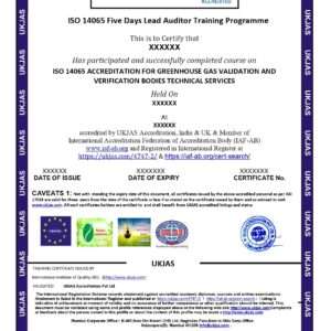 iso 14065 accreditation for greenhouse gas validation and verification bodies technical services