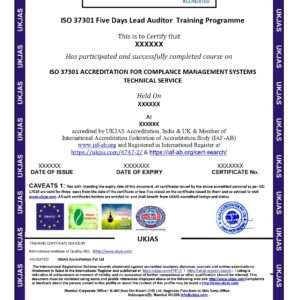 iso 37301 accreditation for complance management systems technical service