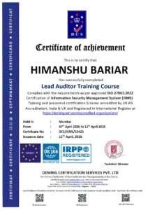 10425 dcs himanshu bariar iso 27001 lead auditor page 0001 (1)