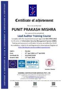 10428 dcs punit prakash mishra iso 27001 lead auditor page 0001 (1)