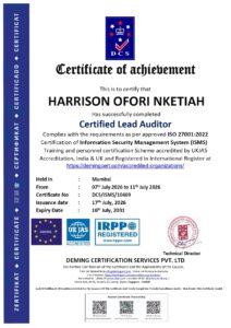 ISO 27001 Lead Auditor